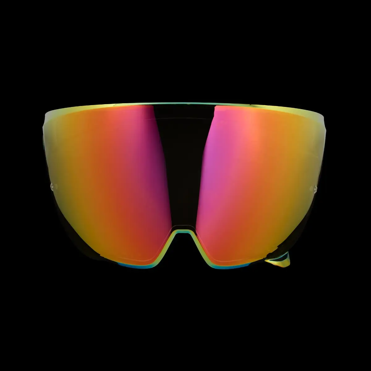 ATLAS Visor - Red Iridescent